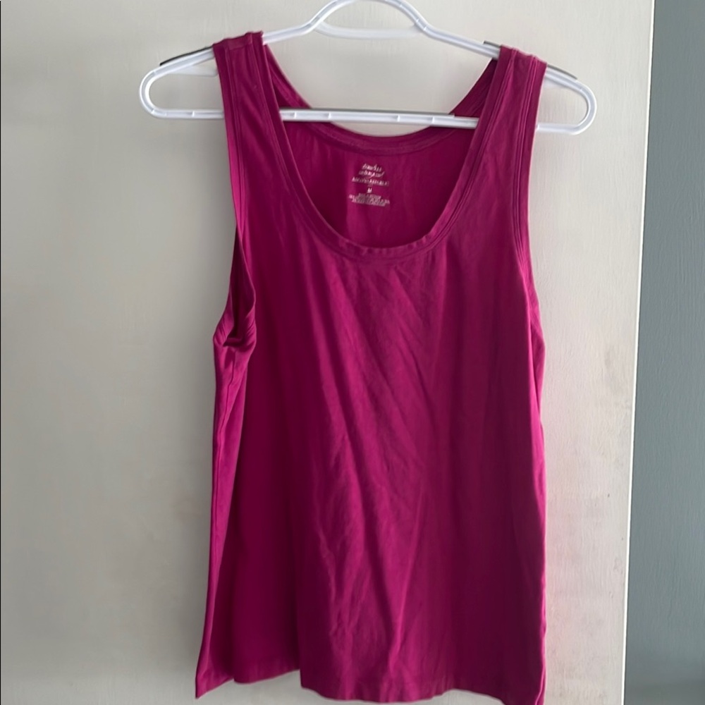 Banana Republic Pink Tank Top Scoop Neck Sleeveless